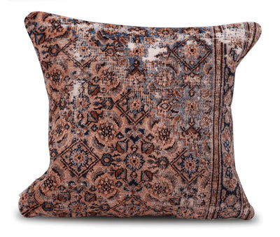 Canvello Antique Kerman Rug Bed Throw Pillows - 18"x18" - Canvello