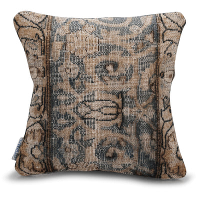 Canvello Antique Light Brown Throw Pillow - 16"x16" - Canvello