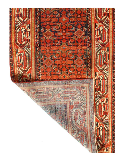 Canvello Antique Malayer Colorful Runner Rug - 3'3'' X 13'2''