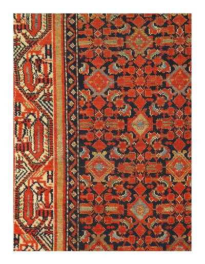 Canvello Antique Malayer Colorful Runner Rug - 3'3'' X 13'2''