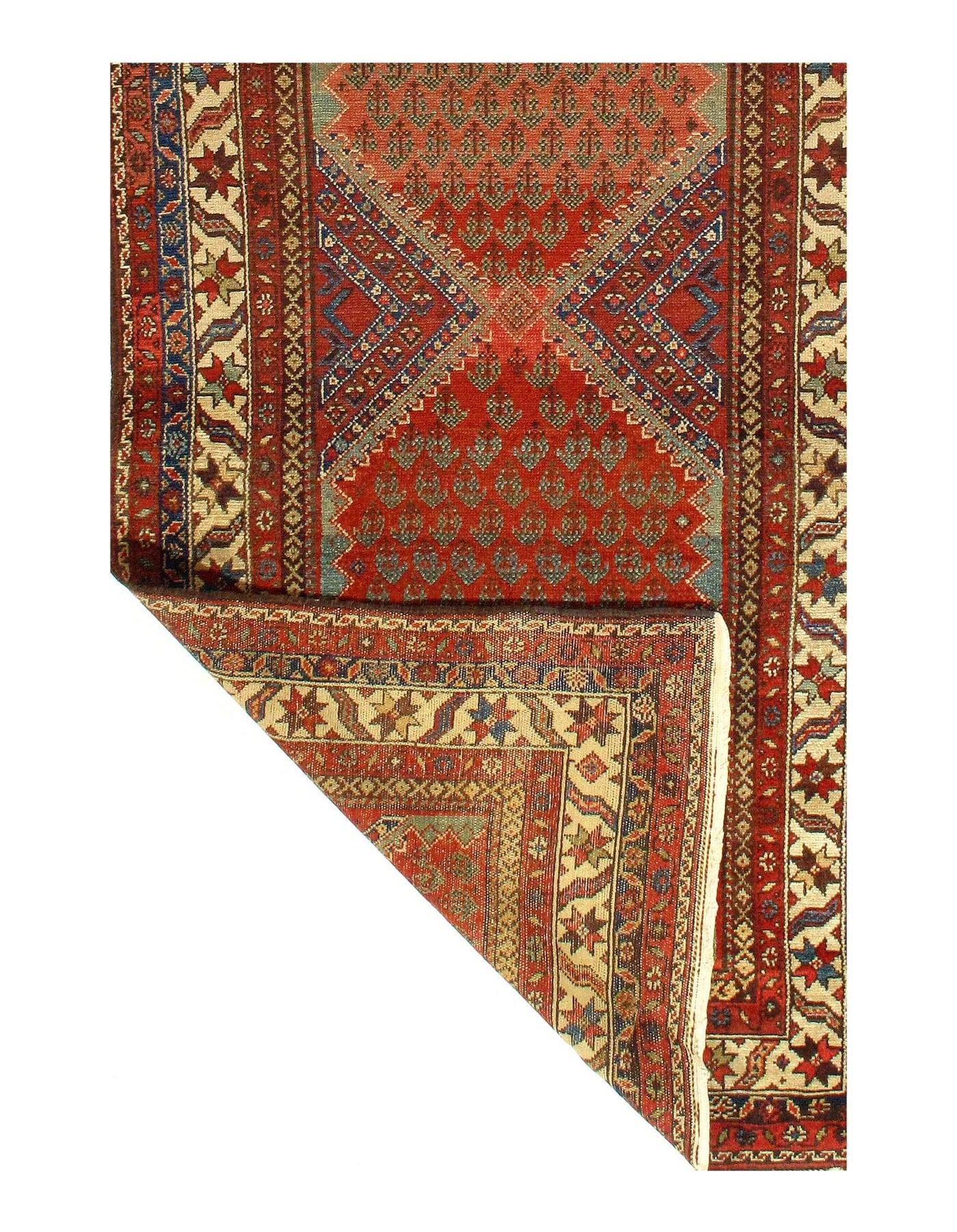 Canvello Antique Malayer Custom Runner Rugs - 3'6'' X 17'1''