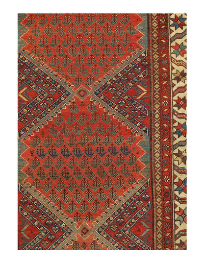 Canvello Antique Malayer Custom Runner Rugs - 3'6'' X 17'1'' - Canvello