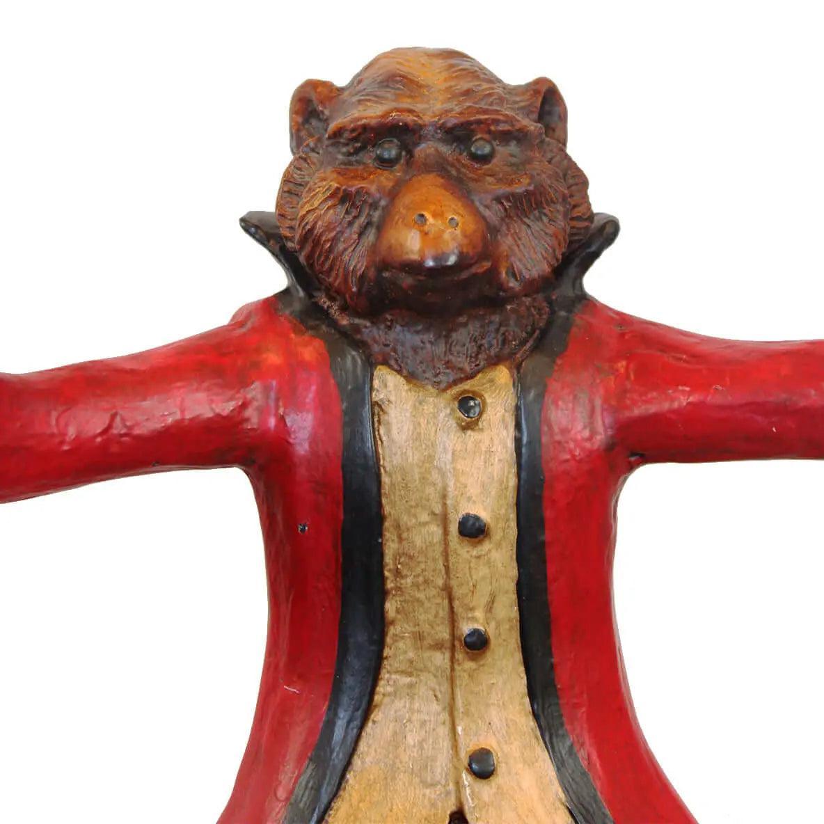 Canvello Antique Monkey Candleholder - Canvello