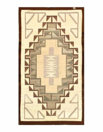 Canvello Antique Navajo Rug 3'9'' X 6'11'' - Canvello