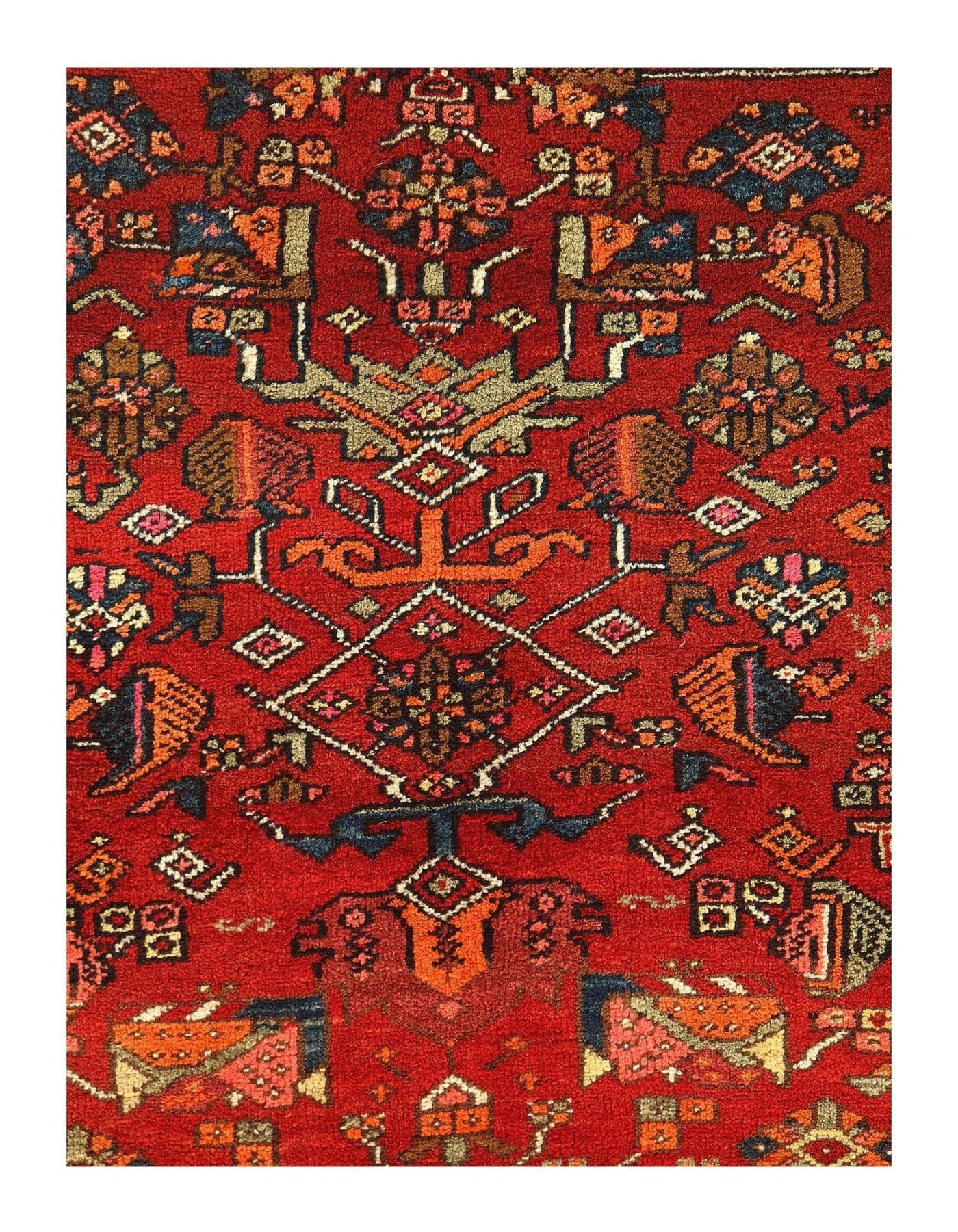 Canvello Antique North West Small Red Rug - 4'8'' X 6'4'' - Canvello