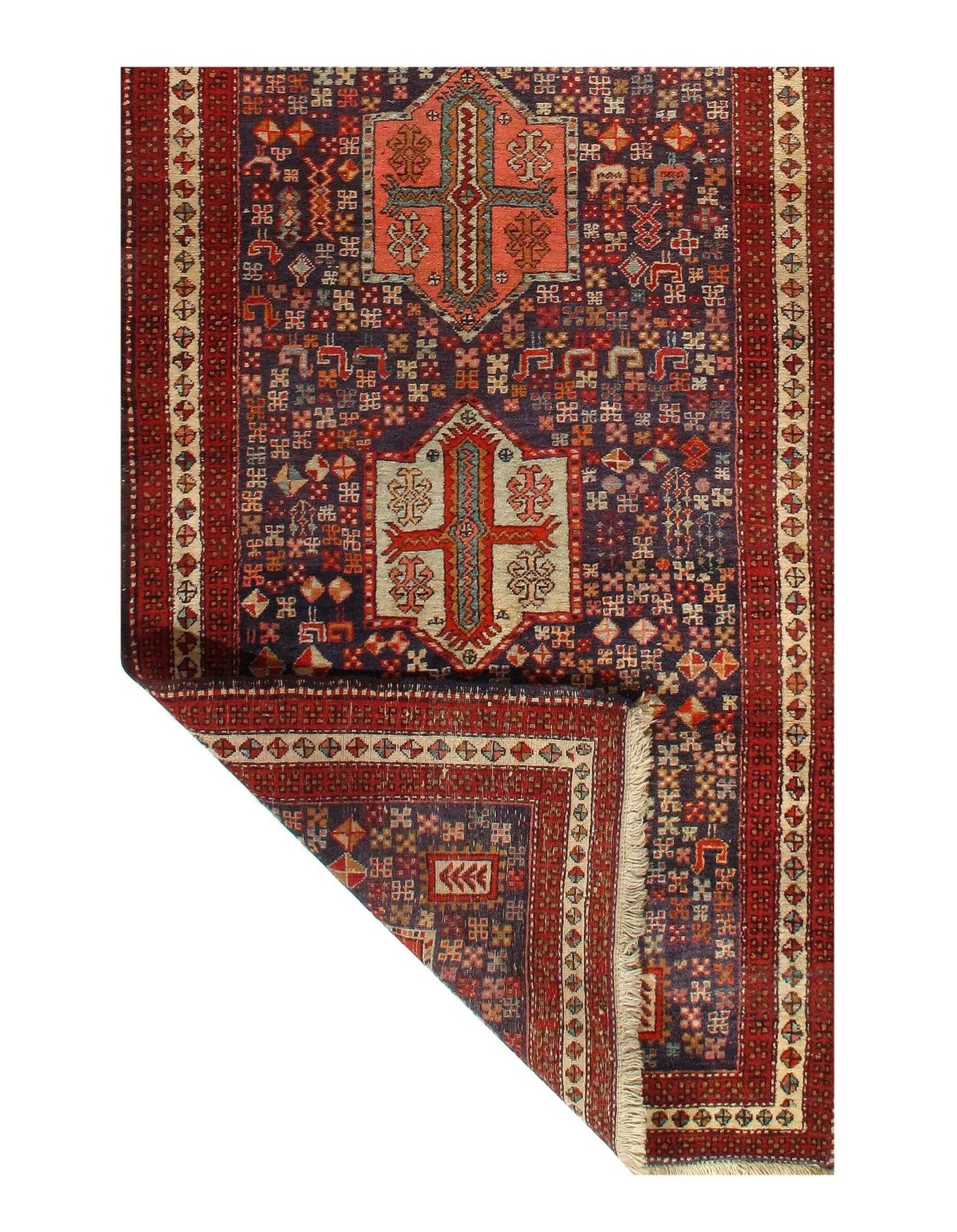 Canvello Antique North West Wool Runner Rugs - 3'8" X 9'8" - Canvello