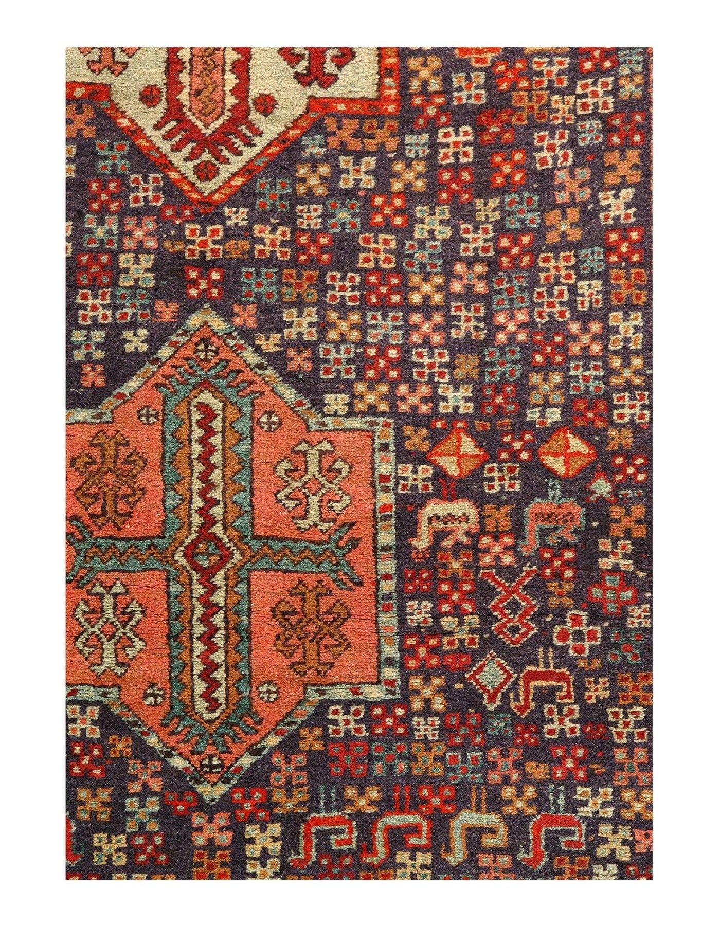 Canvello Antique North West Wool Runner Rugs - 3'8" X 9'8" - Canvello