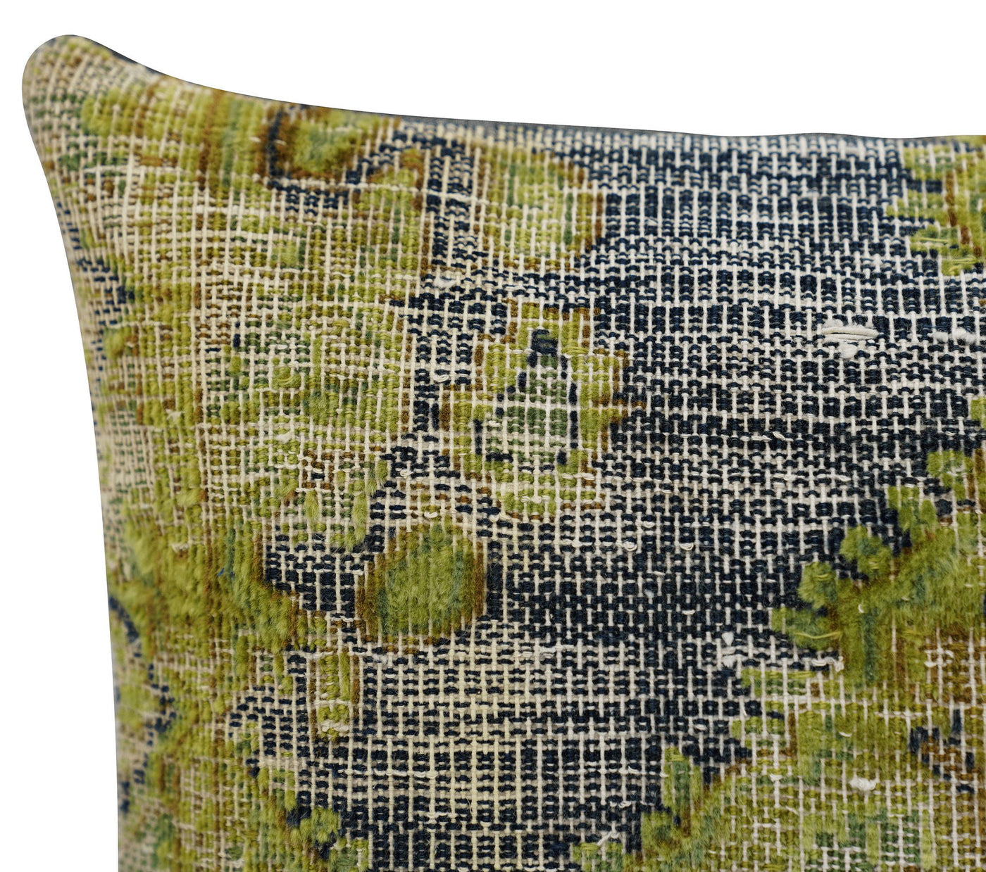 Canvello Antique Olive Green Throw Pillows - 16"x24"