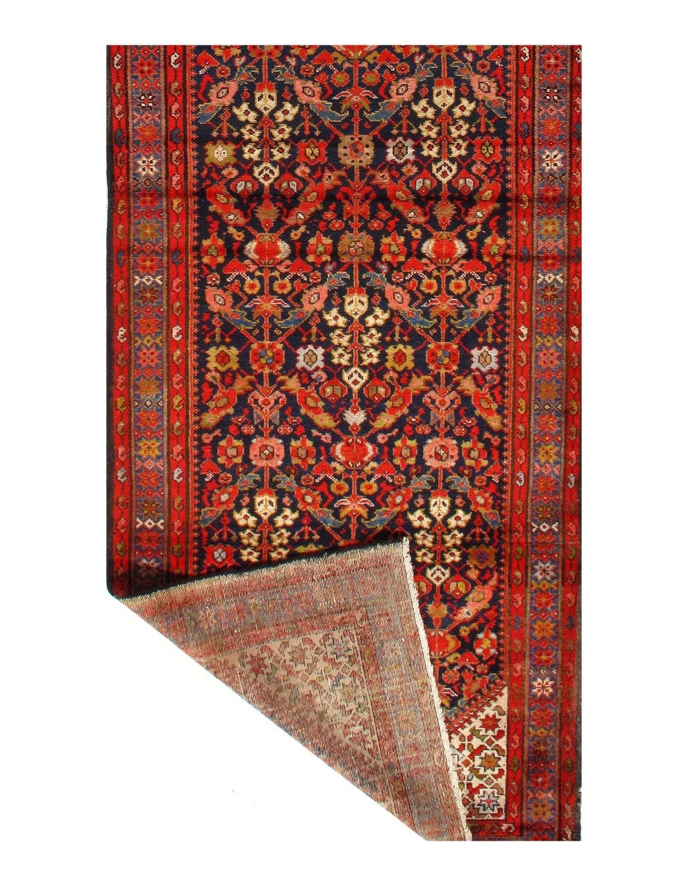 Canvello Antique Oriental Runner Rug - 3'8'' X 11'11'' - Canvello