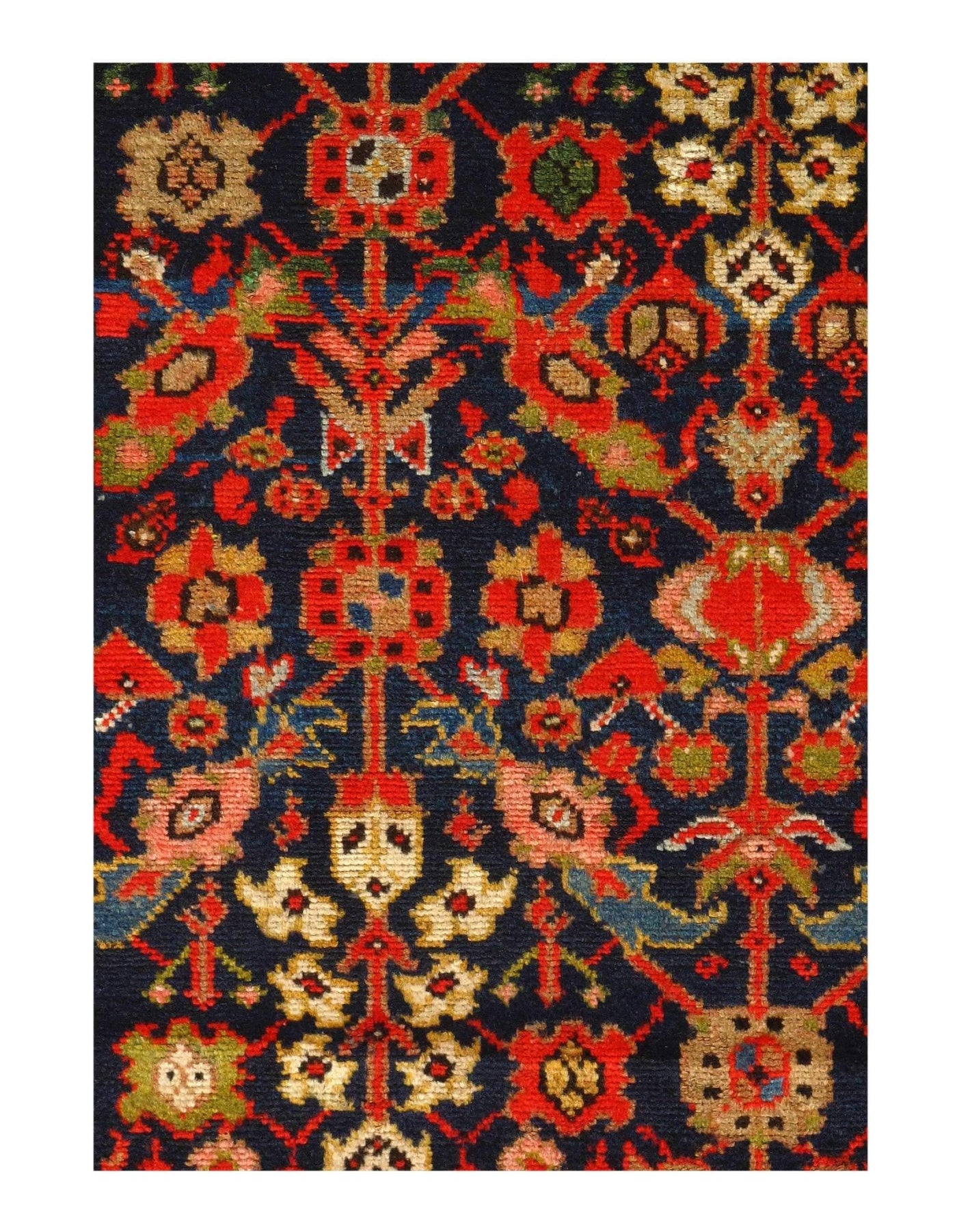 Canvello Antique Oriental Runner Rug - 3'8'' X 11'11'' - Canvello