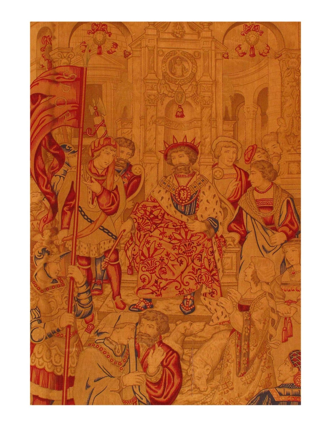 Canvello Antique Original Tapestry - 4'4'' X 9'5'' - Canvello