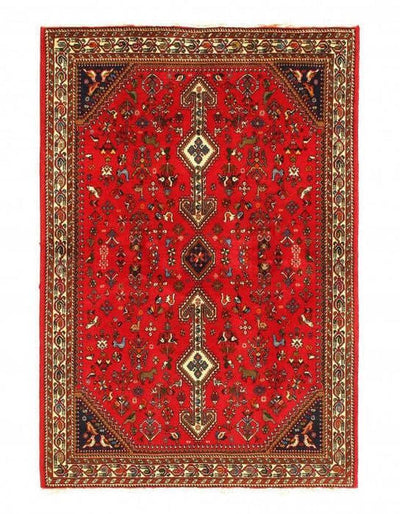 Canvello Antique Red Silkroad Afshar Rugs - 5' x 7' - Canvello