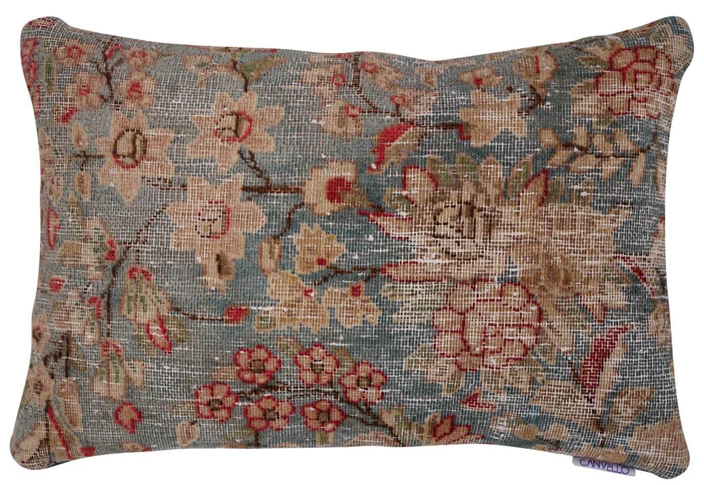 Canvello Antique Rug Custom Couch Cushion - 16"x24" - Canvello