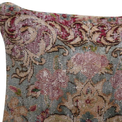 Canvello Antique Rug Organic Wool Pillow - 16"x24" - Canvello