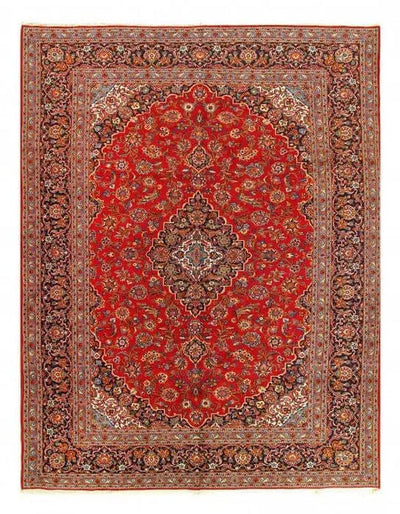 Canvello Antique Persian Hand Knotted Kashan Rug - 10'2'' X 13'2''