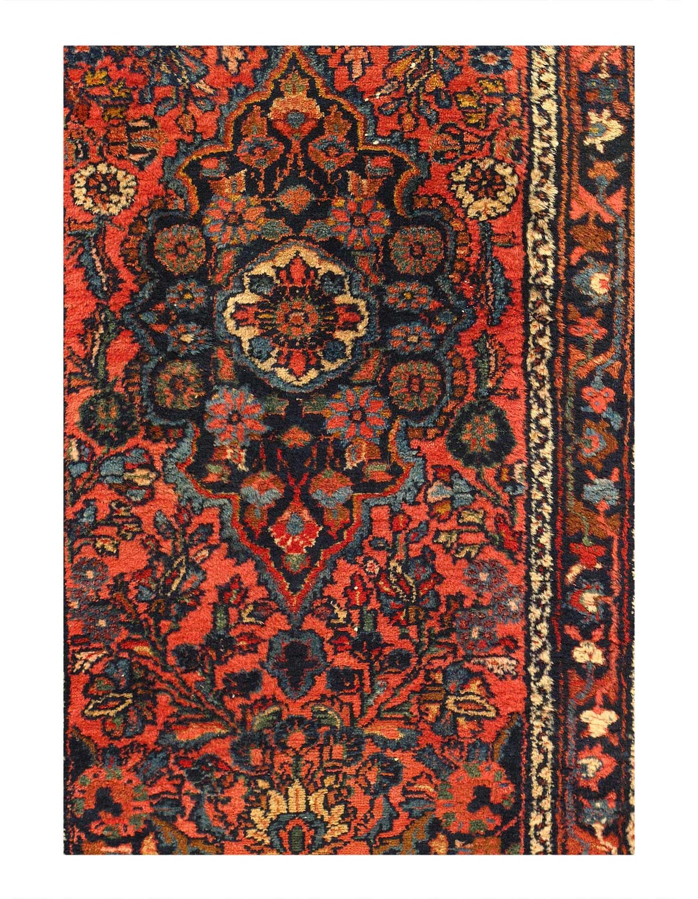 Canvello Antique Silkroad Hand Knotted Lilihan Runner - 2'7'' X 19'6" - Canvello