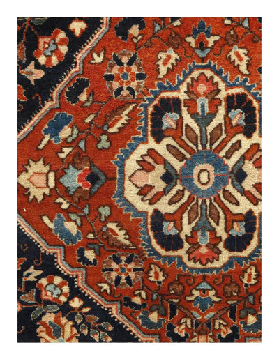 Canvello Antique Silkroad Jozan Farahan Rug - 3'5" X 5'2'' - Canvello