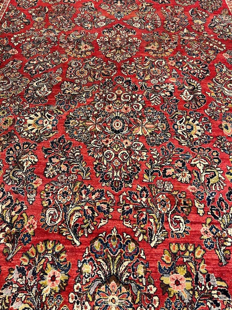 Canvello Antique Silkroad Sarouk Rug - 10' X 21' - Canvello