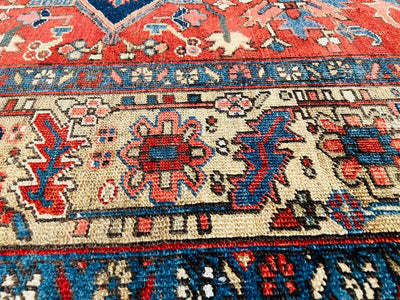 Canvello Antique Silkroad Serapi Rug - 7'4'' X 8'11'' - Canvello