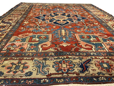 Canvello Antique Silkroad Serapi Rug - 7'4'' X 8'11'' - Canvello