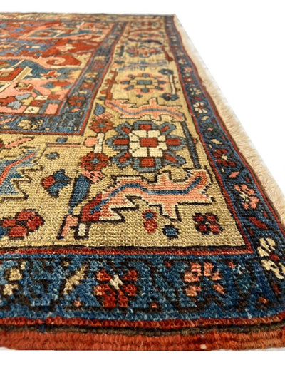 Canvello Antique Silkroad Serapi Rug - 7'4'' X 8'11'' - Canvello