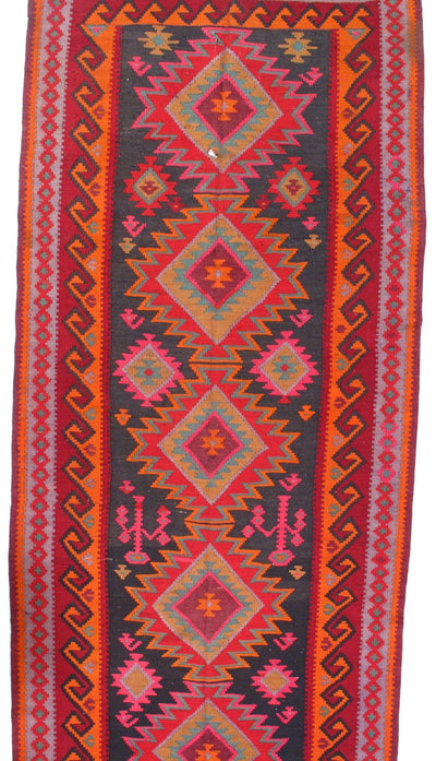 Canvello Antique Silkroad Shiraz Kilim Bedroom Rugs - 6' X 11' - Canvello