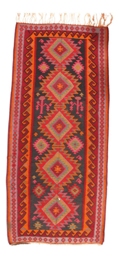 Canvello Antique Silkroad Shiraz Kilim Bedroom Rugs - 6' X 11' - Canvello