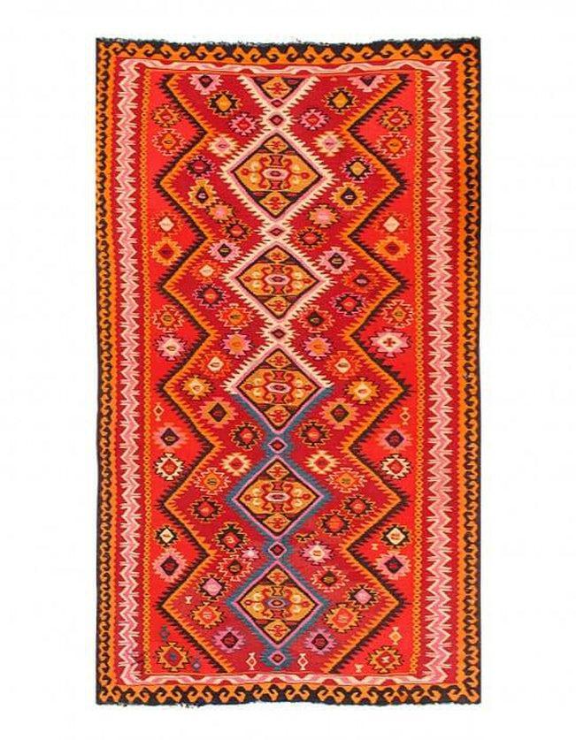 Canvello Antique Silkroad Shiraz Kilim Rug - 5' x 9' - Canvello