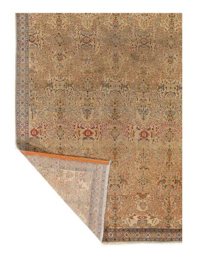 Canvello Antique Silkroad Tabriz Rug - 7'X9' - Canvello