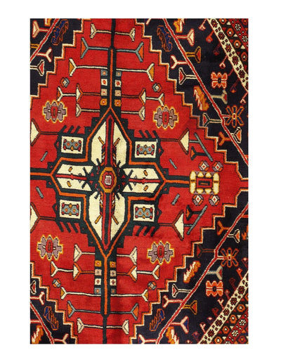 Canvello Antique Silkroad Yalameh Qashqai Rug - 6'9" x 10'4" - Canvello