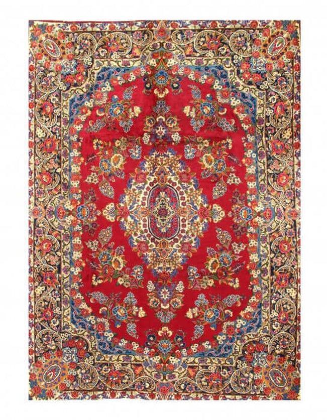 Canvello Antique Silkroad Yazd Designer Rugs - 8'1'' X 11' - Canvello