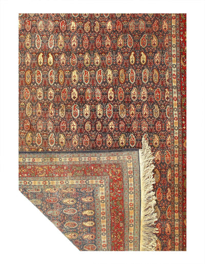 Canvello Antique Turkish Hereke Rug - 5'9'' X 8'5'' - Canvello