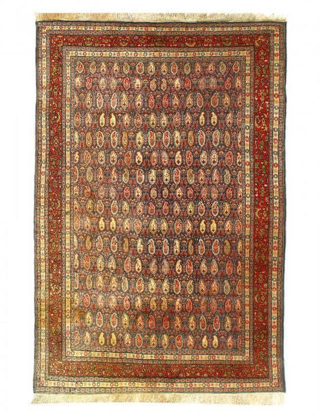 Canvello Antique Turkish Hereke Rug - 5'9'' X 8'5'' - Canvello