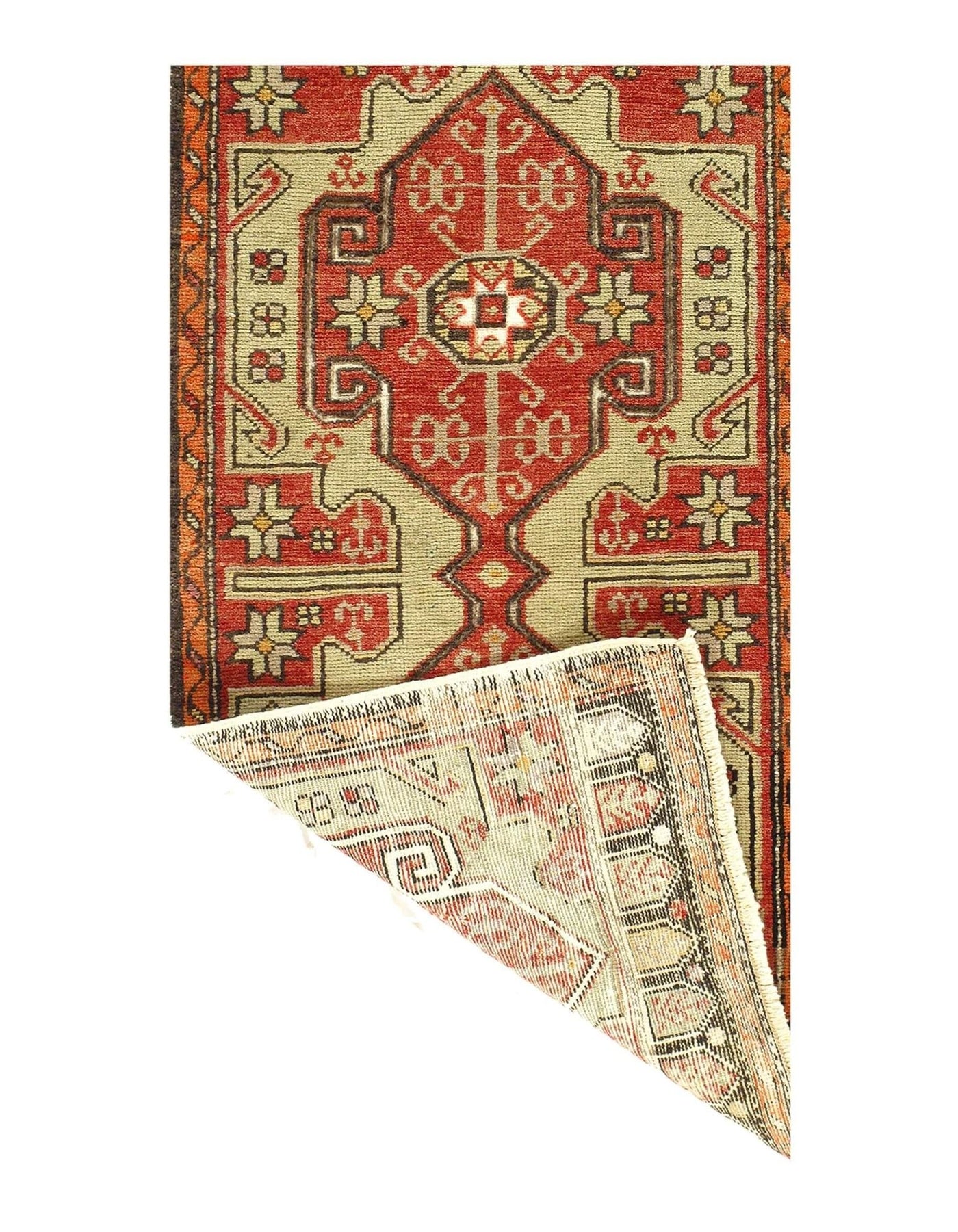 Canvello Antique Turkish Oushak Rug - 1'7'' X 3'6'' - Canvello