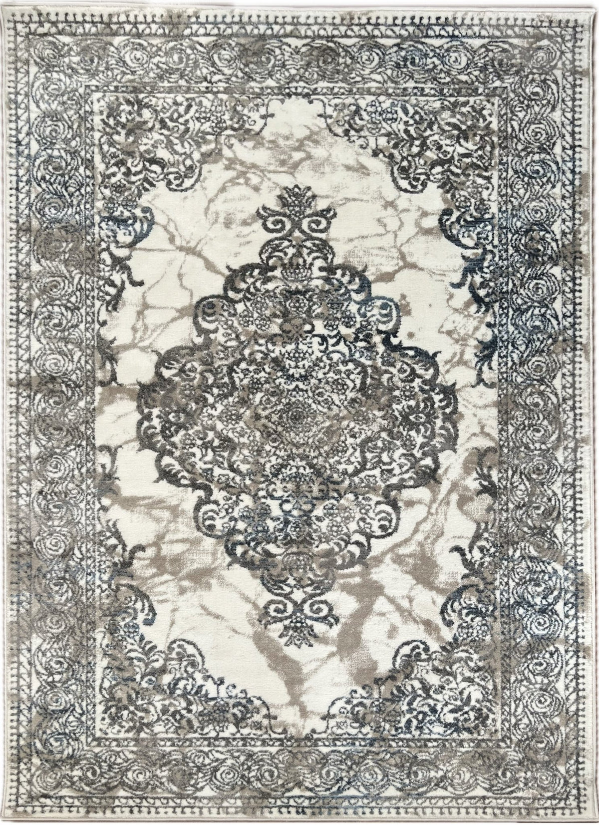 Canvello Area Rugs Premium Rugs for Living Room, Bedroom, Home Dining, Ivory, Grey, Beige