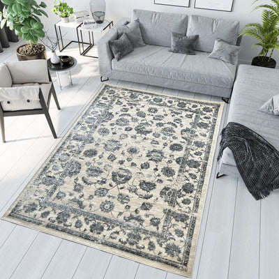 Canvello Area Rugs Premium Rugs for Living Room, Bedroom, Home Dining, Ivory, Grey, Beige - Canvello