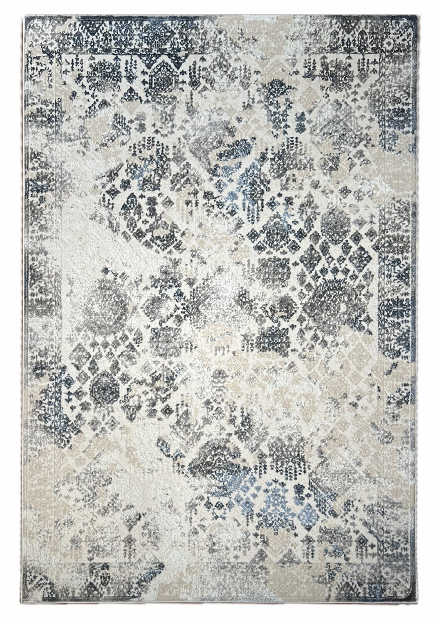 Canvello Area Rugs Premium Rugs for Living Room, Bedroom, Home Dining, Ivory, Grey, Beige, Blue - Canvello