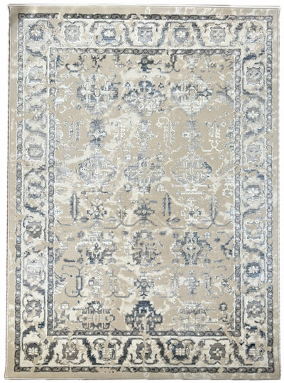 Canvello Area Rugs Premium Rugs for Living Room, Bedroom, Home Dining, Ivory, Grey, Beige, Blue - Canvello