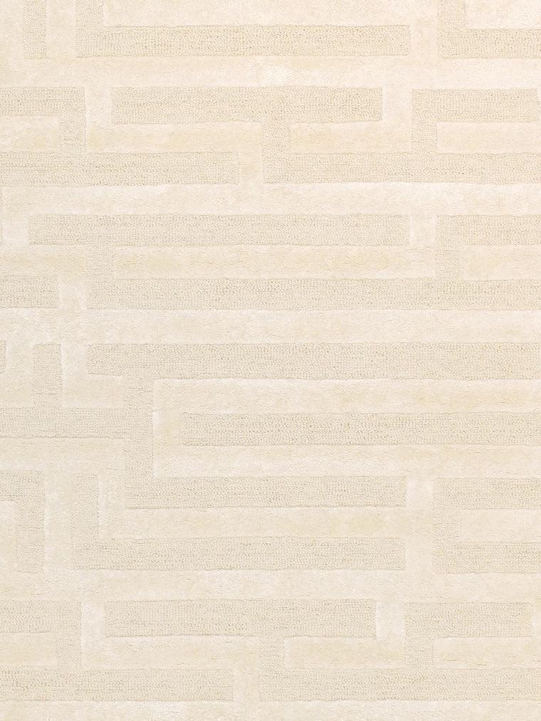 Canvello Bamboo Silk Cream Ivory Rug - 8'9" X 11'9" - Canvello