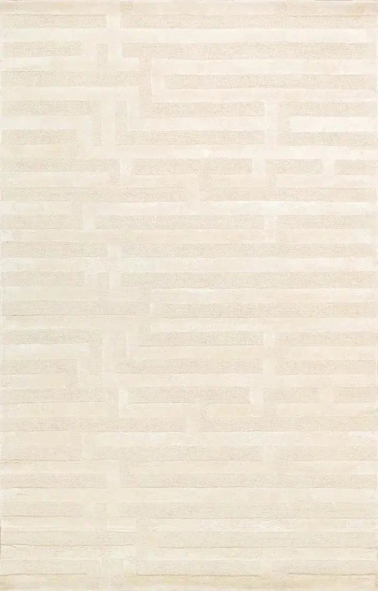 Canvello Bamboo Silk Cream Ivory Rug - 8'9" X 11'9" - Canvello