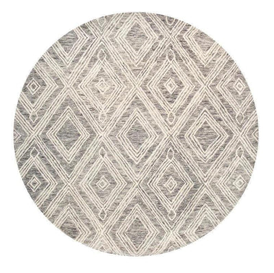 Canvello Bamboo Silk Round Rug In Living Room - 8' X 8' - Canvello