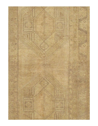 Canvello Beige Antique Oushak Rug - 5' X 10'7" - Canvello