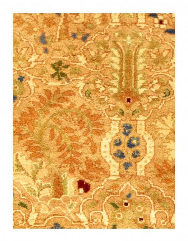 Canvello Beige Color Fine Hand Knotted Tabriz 2' X 4' - Canvello