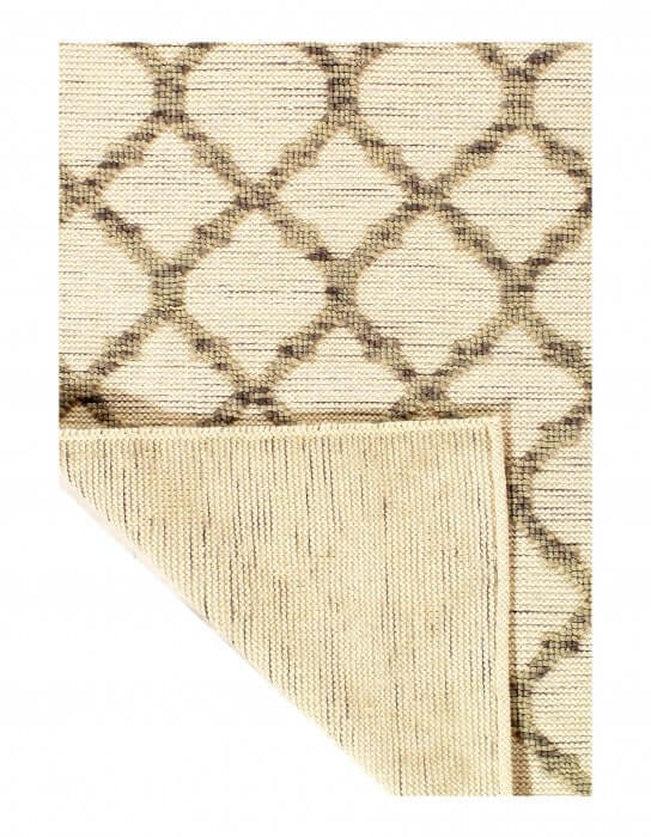 Canvello Beige color Flat weave Modern Rug - 3'1'' X 5' - Canvello