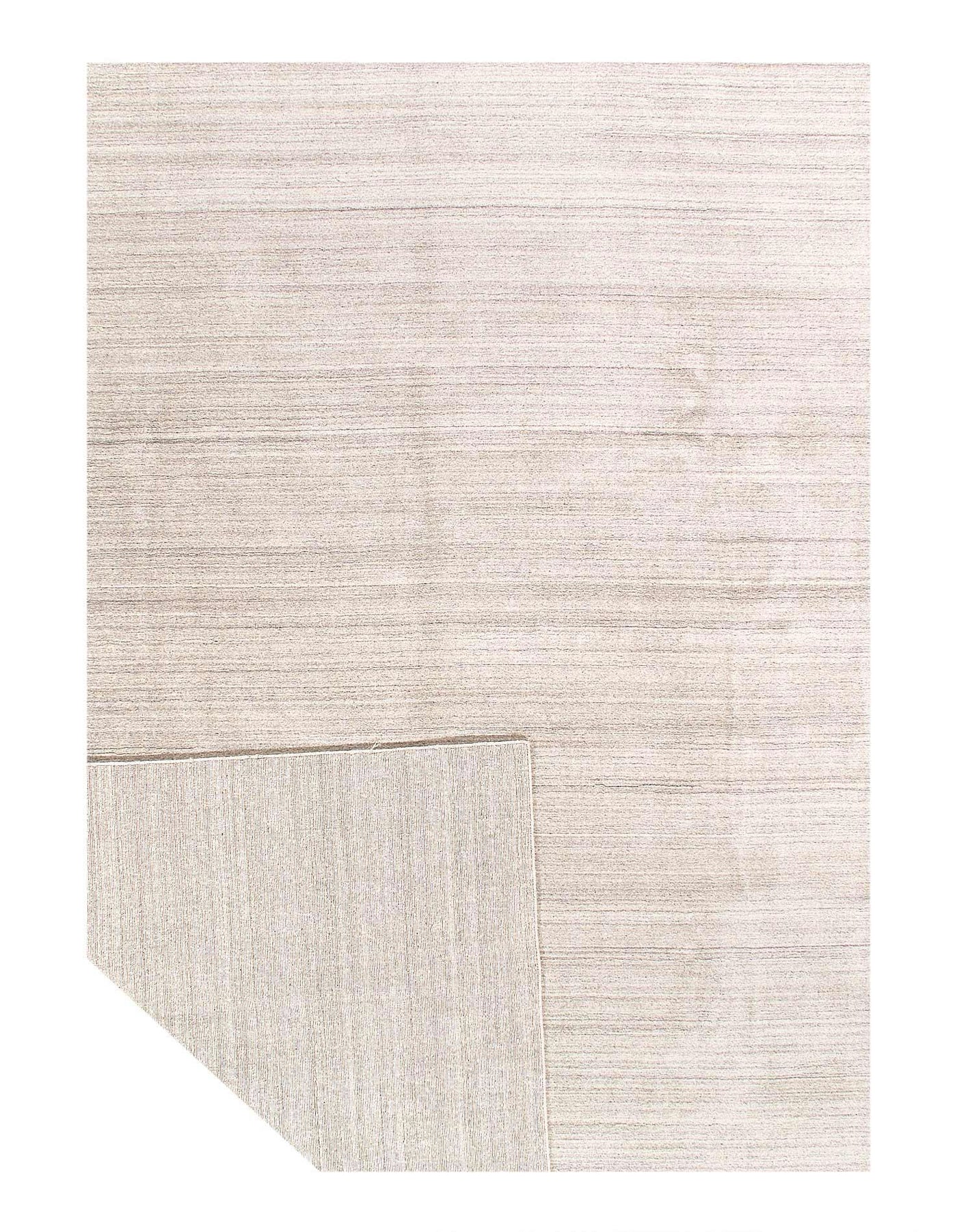 Canvello Beige color Hand knotted Modern Rug - 9' X 12' - Canvello