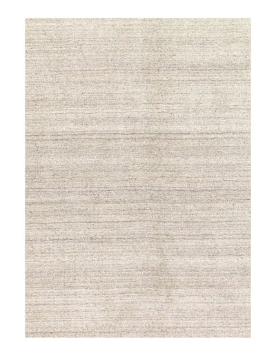 Canvello Beige color Hand knotted Modern Rug - 9' X 12' - Canvello