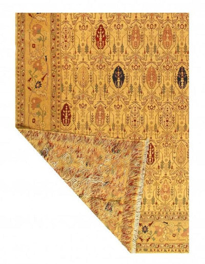 Canvello Beige Fine Hand Knotted Bakhshayesh rug 8'11'' X 13'9'' - Canvello