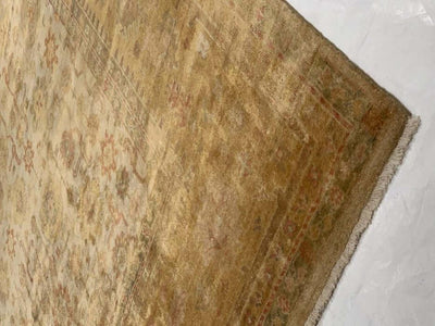 Canvello Beige Fine Hand Knotted Oushak 12' X 15'8'' - Canvello