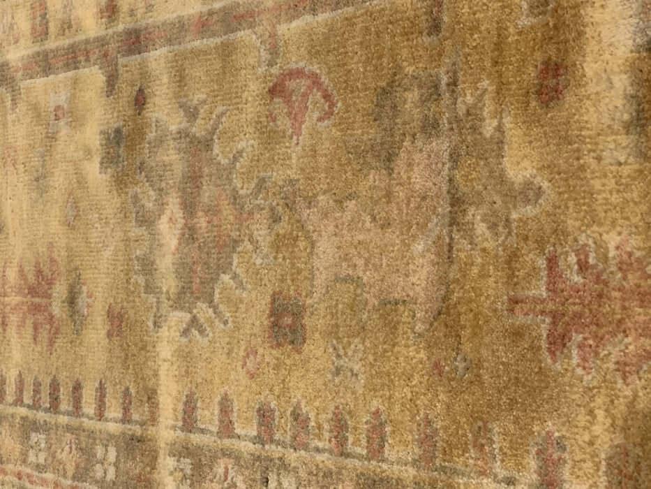 Canvello Beige Fine Hand Knotted Oushak 12' X 15'8'' - Canvello