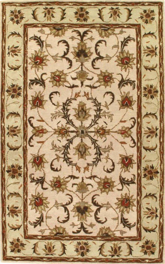 Canvello Beige Hand - Tufted Rug - 5' X 8' - Canvello